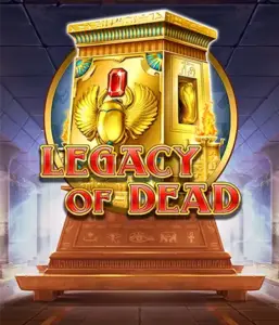 Experience  Legacy of Dead game by Play'n GO with free spins and growing symbols, beginning with $0.10 bets.